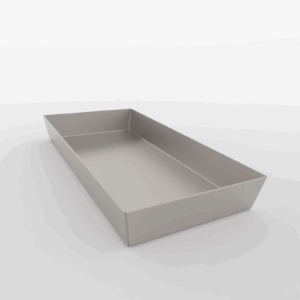 5"x30"x0.5" Tapered pan