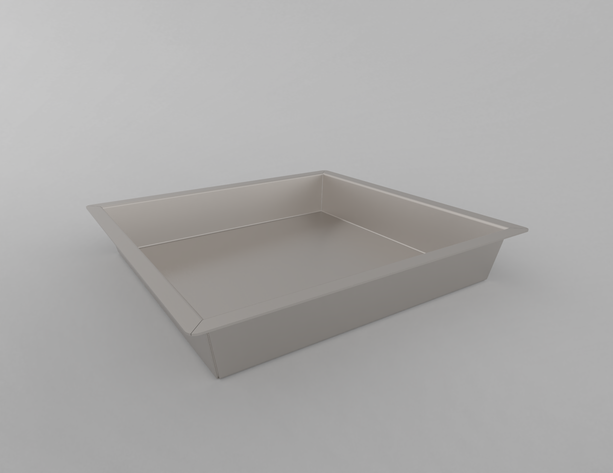 5.5"x12"x3" Tapered Pan W/Lip *****USED*****