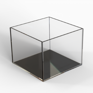 Clear Acrylic Large Dump Bin Risers